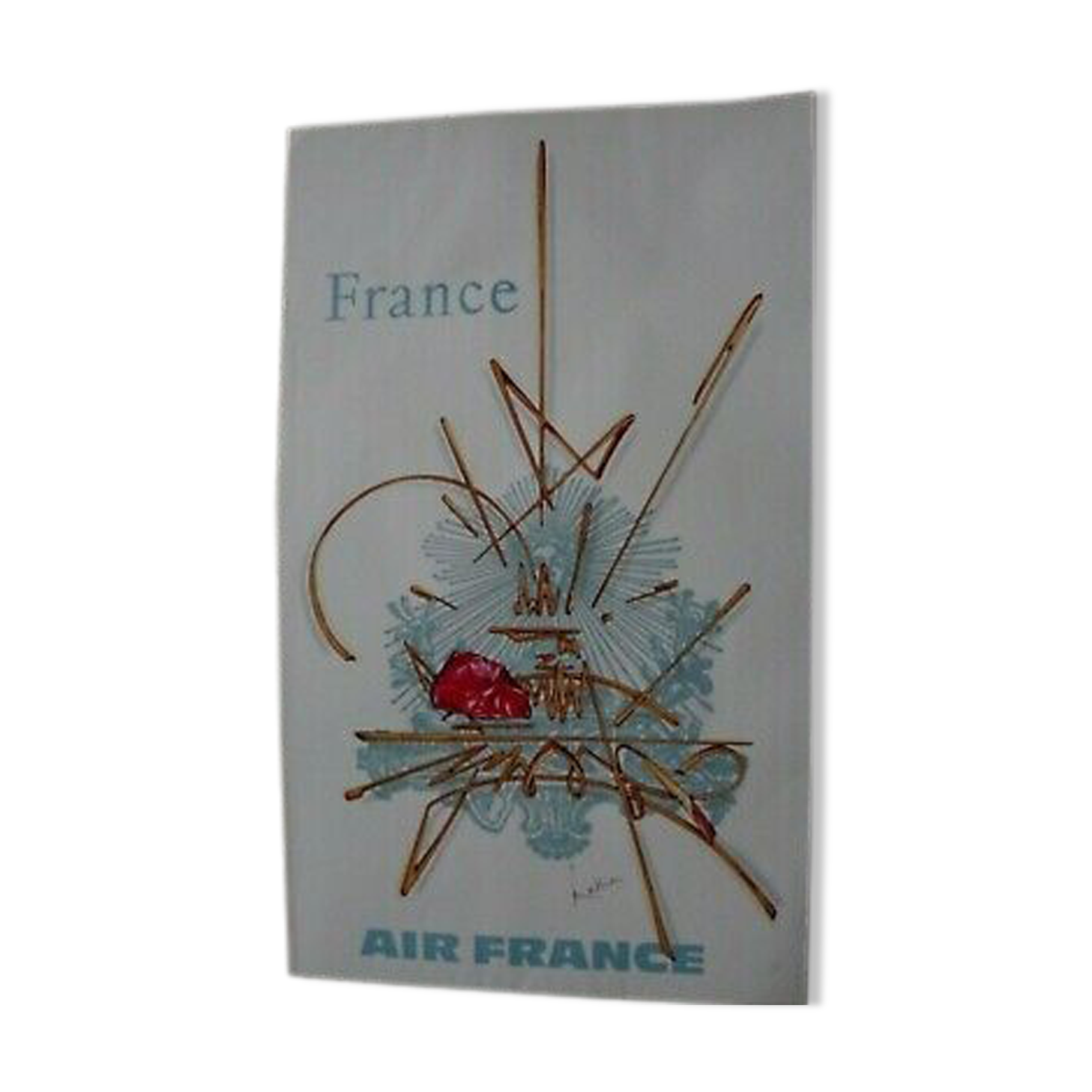 AIR FRANCE POSTER GEORGES MATTHIEU