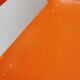 Chaise enfant vintage orange HB