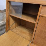 1950s sideboard with display case