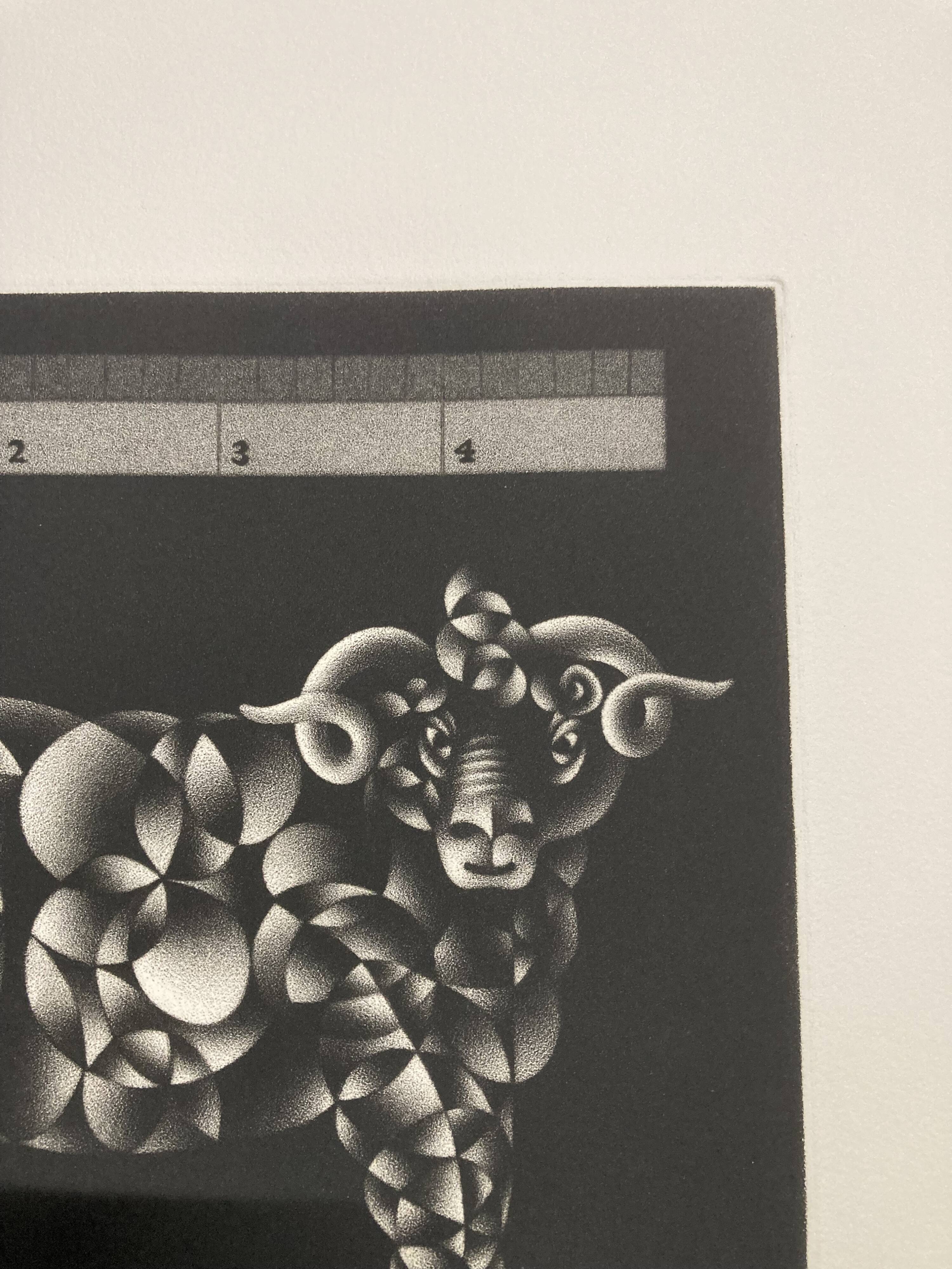 Mario avati (1921-2009), merinos, black manner, 1970