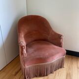 Vintage toad armchair Henriette