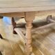 Table ovale avec rallonge