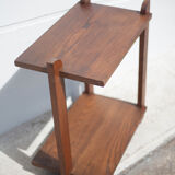 Art deco table, art deco wood coffee table, end of sofa