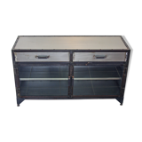 Industrial metal sideboard