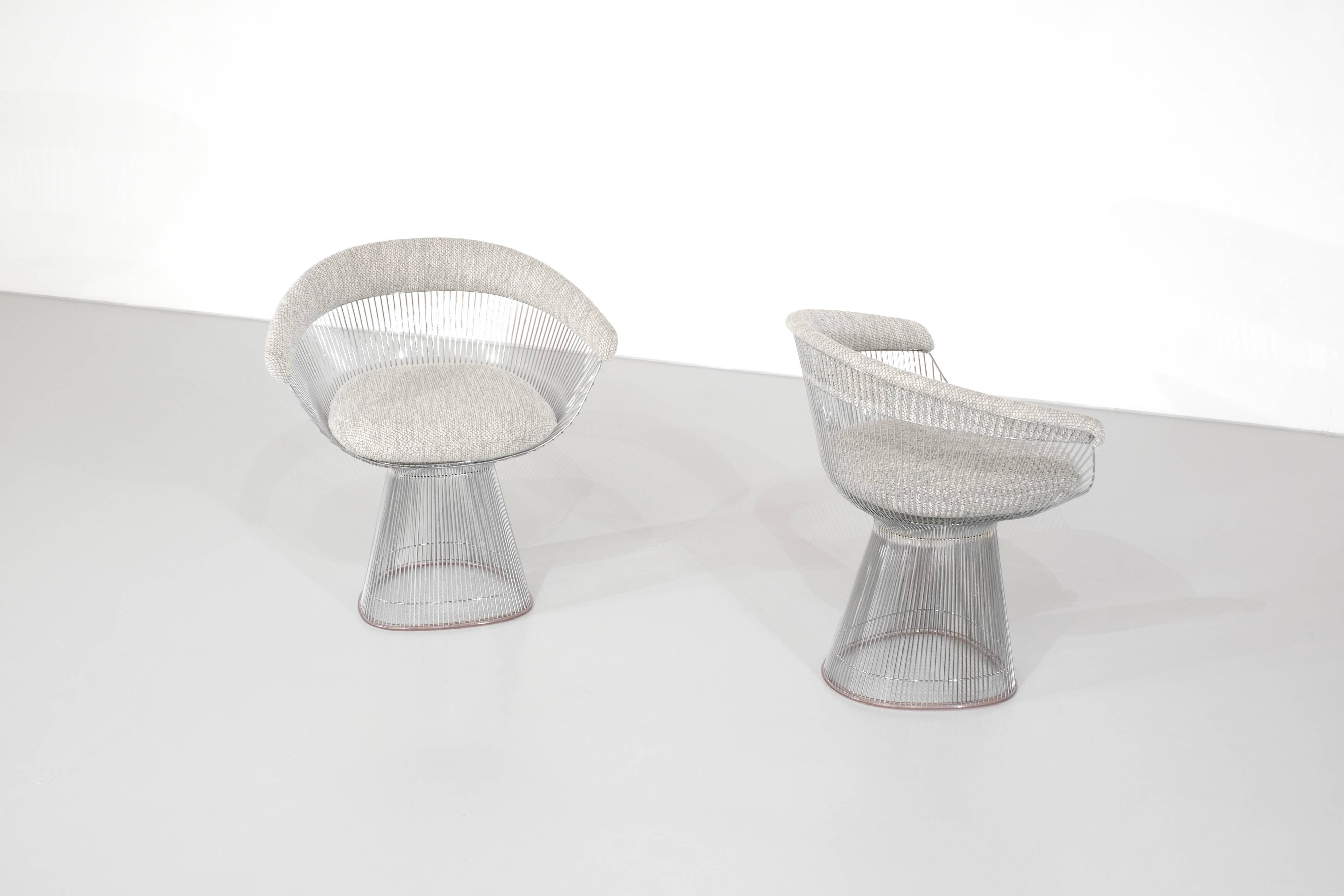 Platner Chair, designed by Warren Platner for Knoll, United States, 1966.