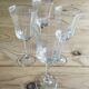 4 crystal glasses from Arques – Octime model