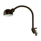 60s 70s lamp light desk lamp flexible design Germany 50s 60s
