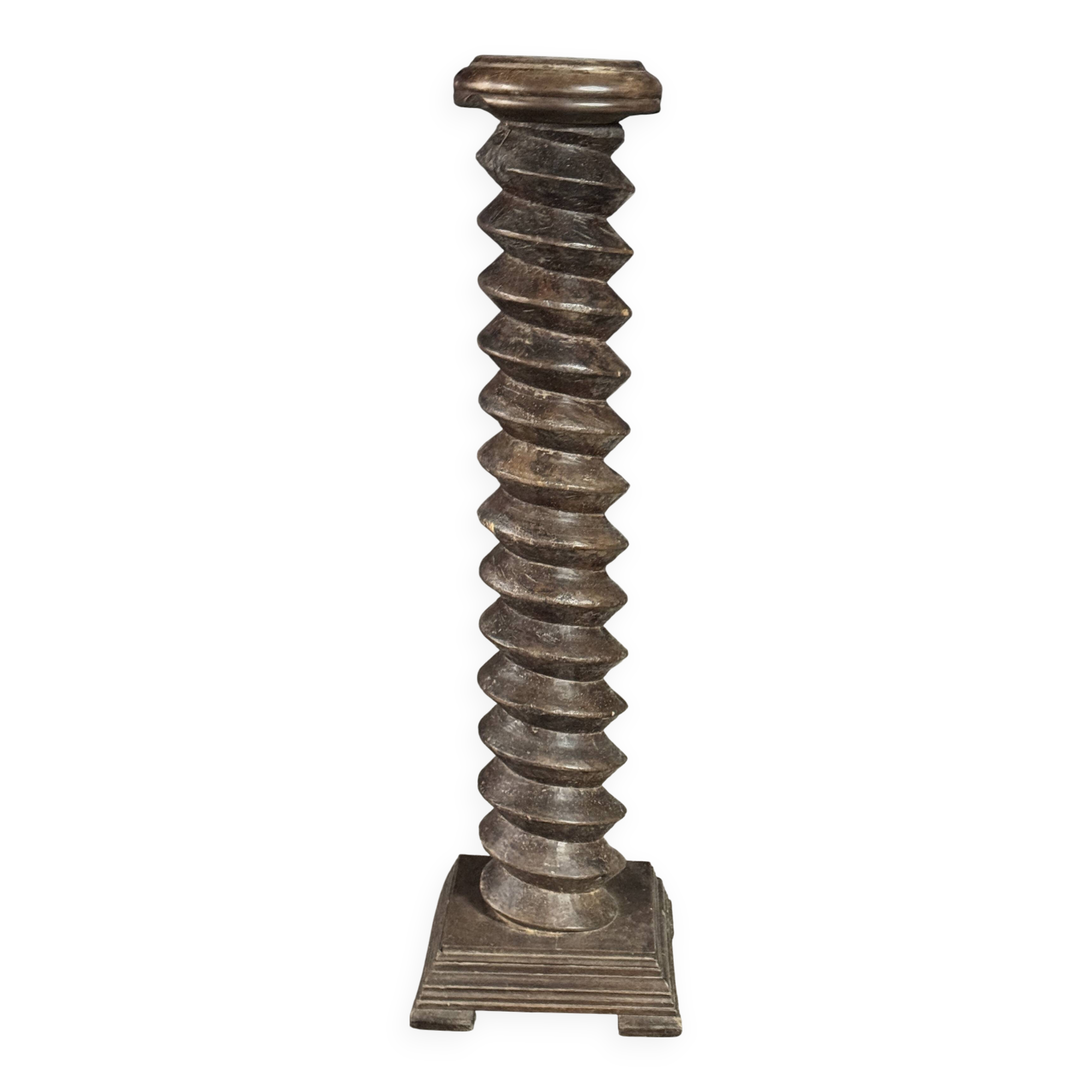 Large column screw press