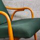 Pair of green armchairs by Antonin Suman for Ton Bystrice (Thonet) year 1960