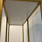 Set of 2 glass shelves