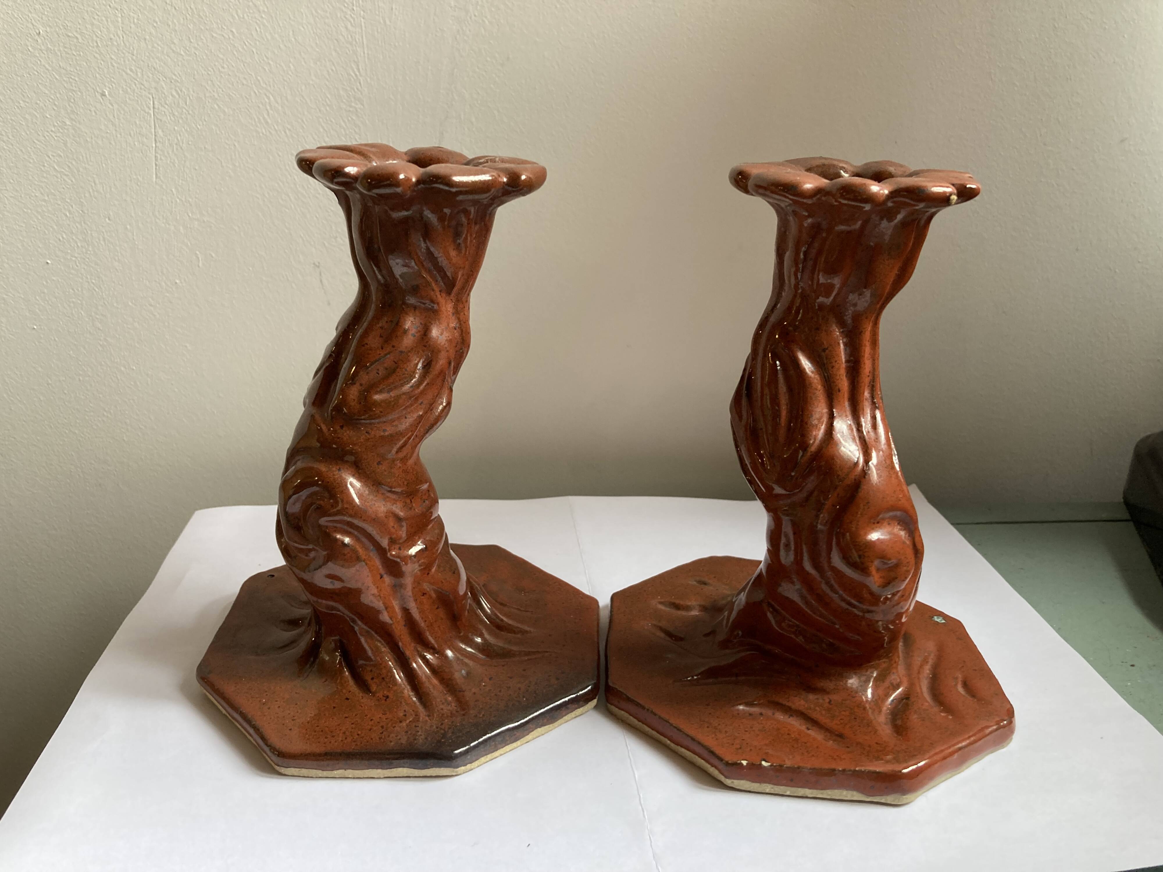 Pair of candlesticks Sara Holt