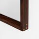 Midcentury Danish mirror in rosewood - Kai Kristiansen for Aksel Kjersgaard