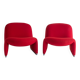 Set of 2 Alky Chairs by Giancarlo Piretti for Anonima Castelli