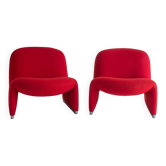 Set of 2 Alky Chairs by Giancarlo Piretti for Anonima Castelli