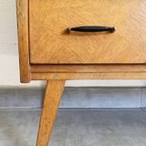 Oak chest of drawers from the scandinavian 60s