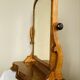 Coiffeuse de table barbière psyché Louis Philippe en noyer époque XIXe