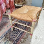 Radassier bench and its footrest - Provençal