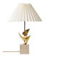Philippe Jean Signed Brass Bird Table Lamp, Limited Edition 178/300, 1980
