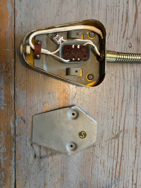 2 appliques laiton orientables - Danemark années 50/60