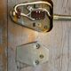 2 appliques laiton orientables - Danemark années 50/60