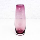 Purple vintage vase
