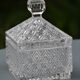 Ensemble de bonbonnières/boîtes en verre