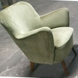 Chair years 50-60 Organic Green vintage
