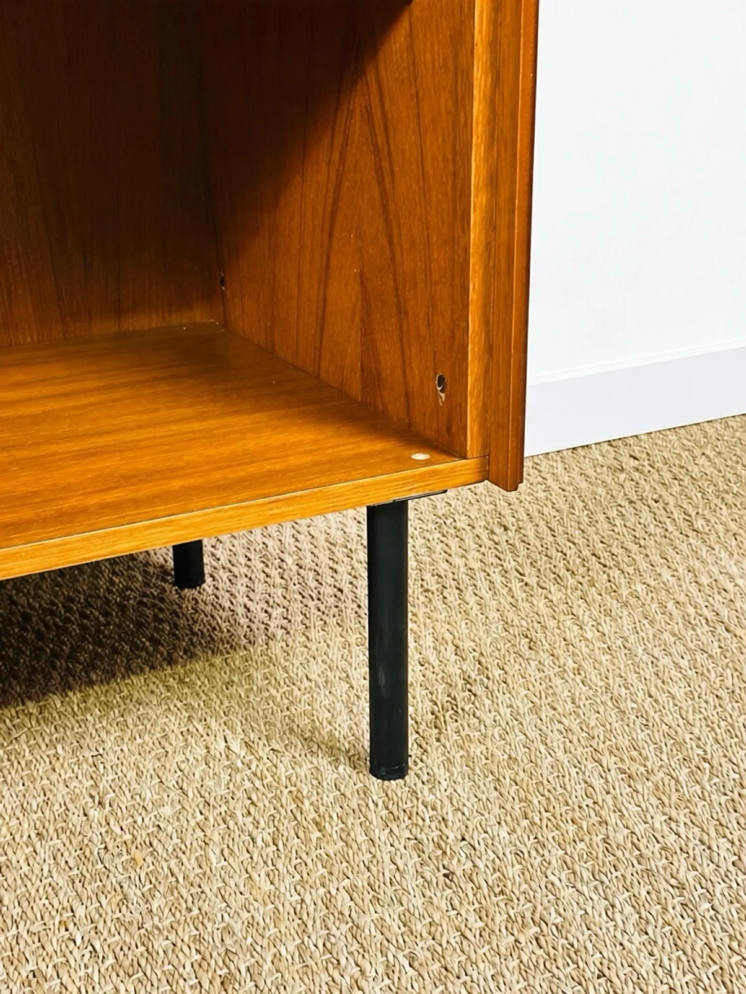 Enfilade scandinave haute en teck 1960
