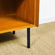 Enfilade scandinave haute en teck 1960