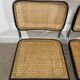 Pair of Marcel Breuer B32 Cesca chairs made in Italy.