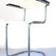 Gispen Vintage Tubular Chair – 1930s Dutch Design – White Retro Industrial