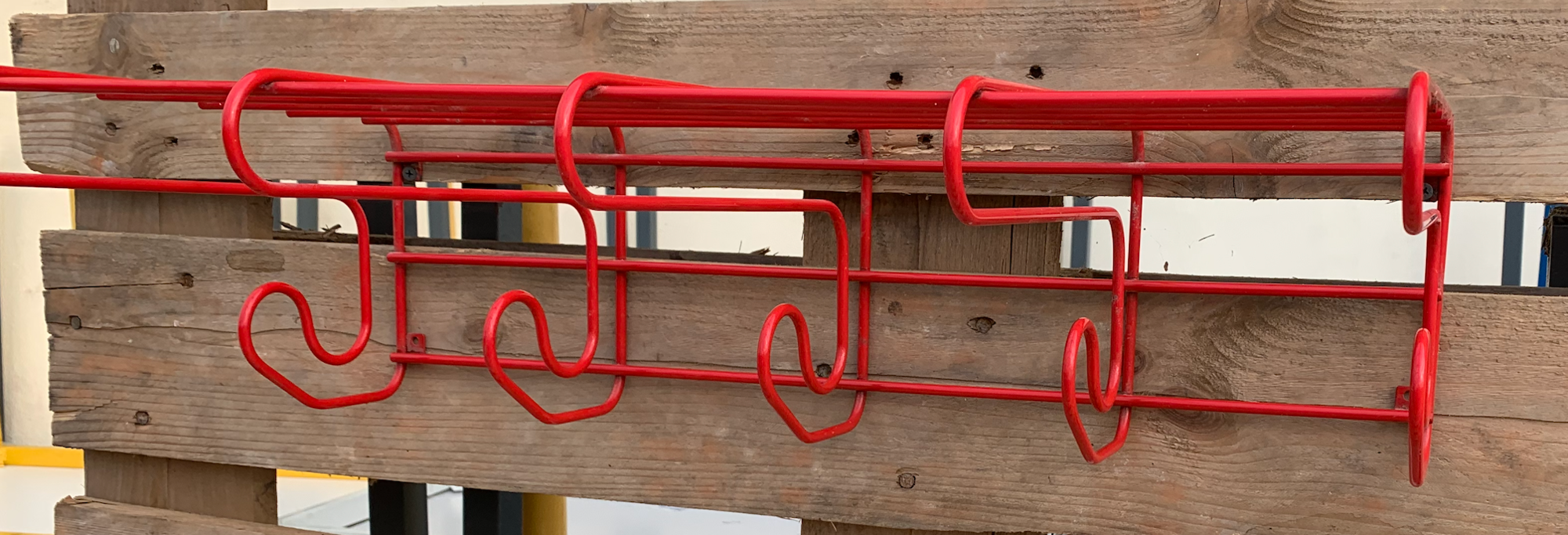 Ikea frän mid-century wall-mounted coat rack 90s
