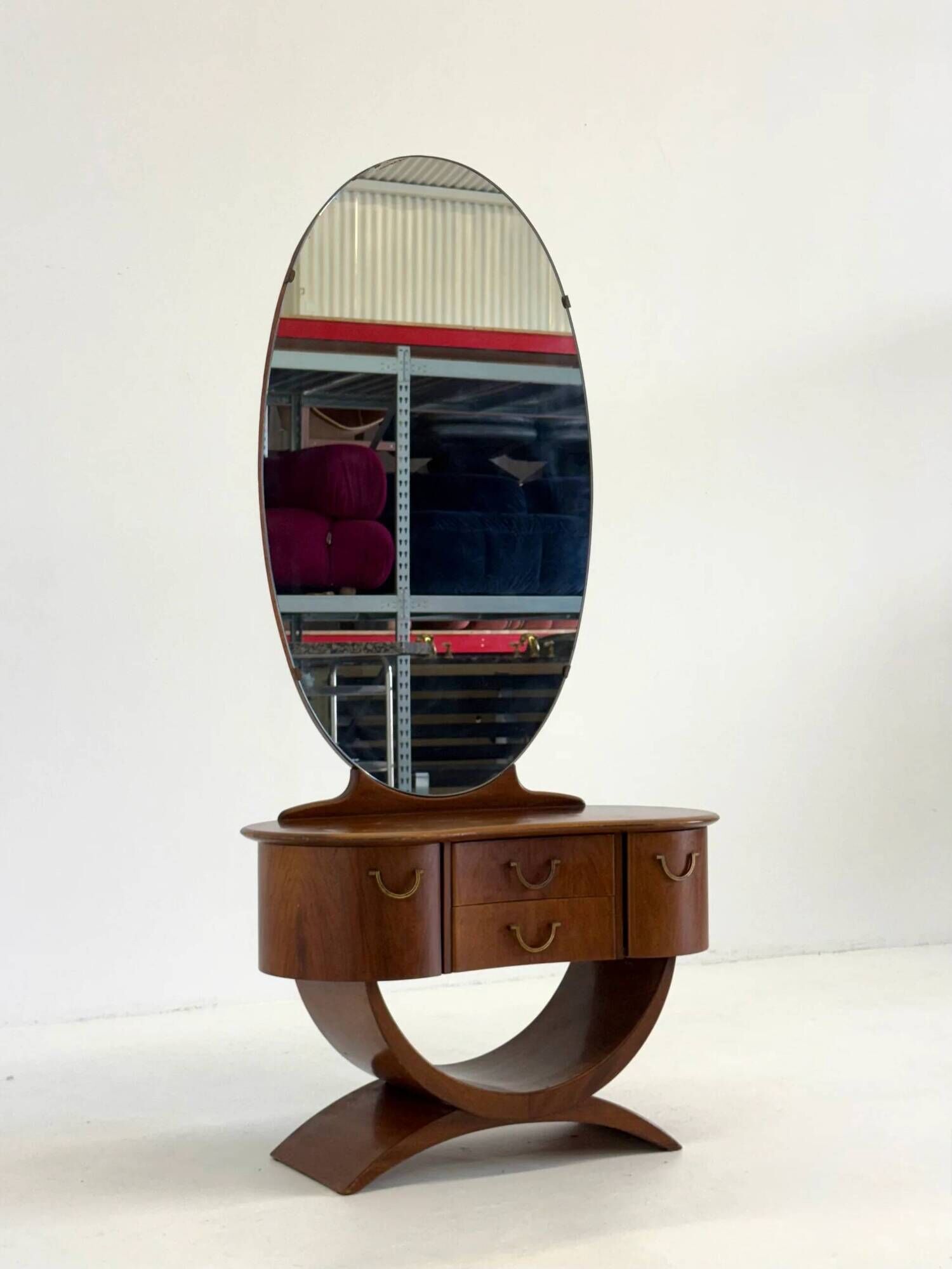 Art Deco dressing table by A A Patijn for Zijlstra Joure from the 1930s