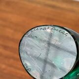 Vintage art glass vase by Max Verboeket for Kristalunie Maastricht, 1970s