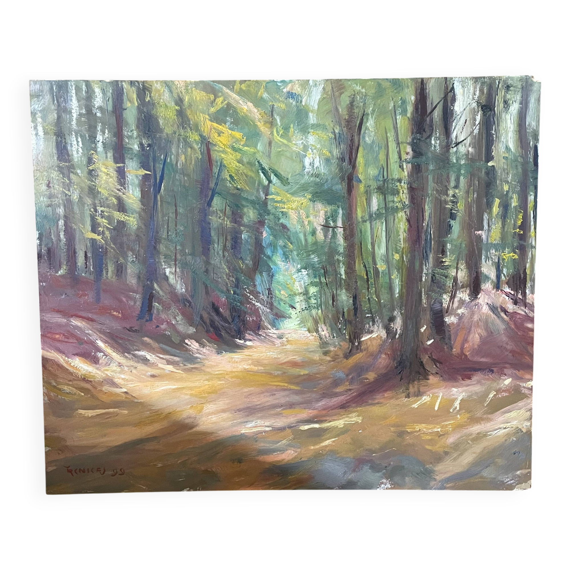 Landscape painting by Tony Reniers