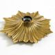 1960s Space Age Star Design Wall or Ceiling Lamps in Bronze