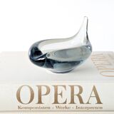 Vide poche en verra AKVA Per Lütken pour Holmegaard Danemark, années 60