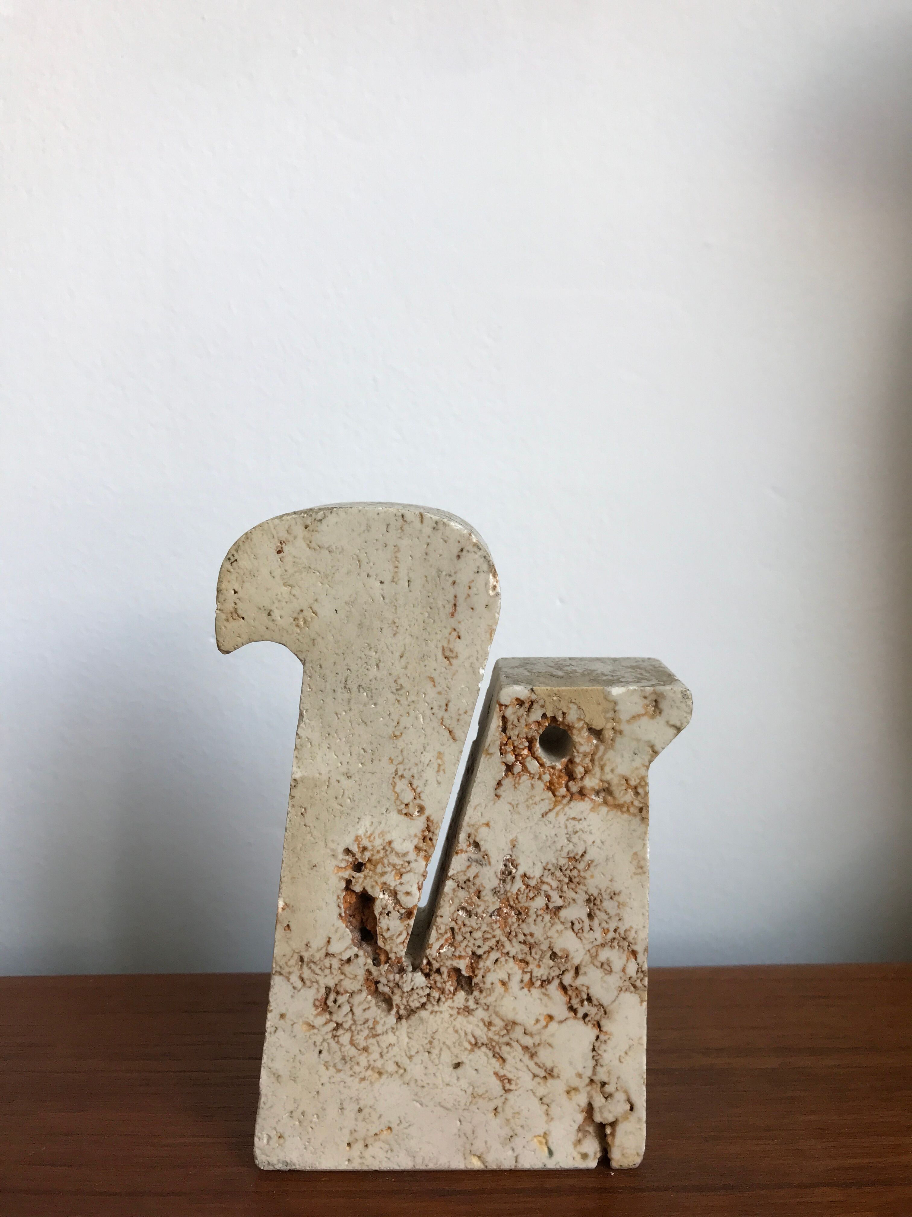 Travertine squirrel Mannelli