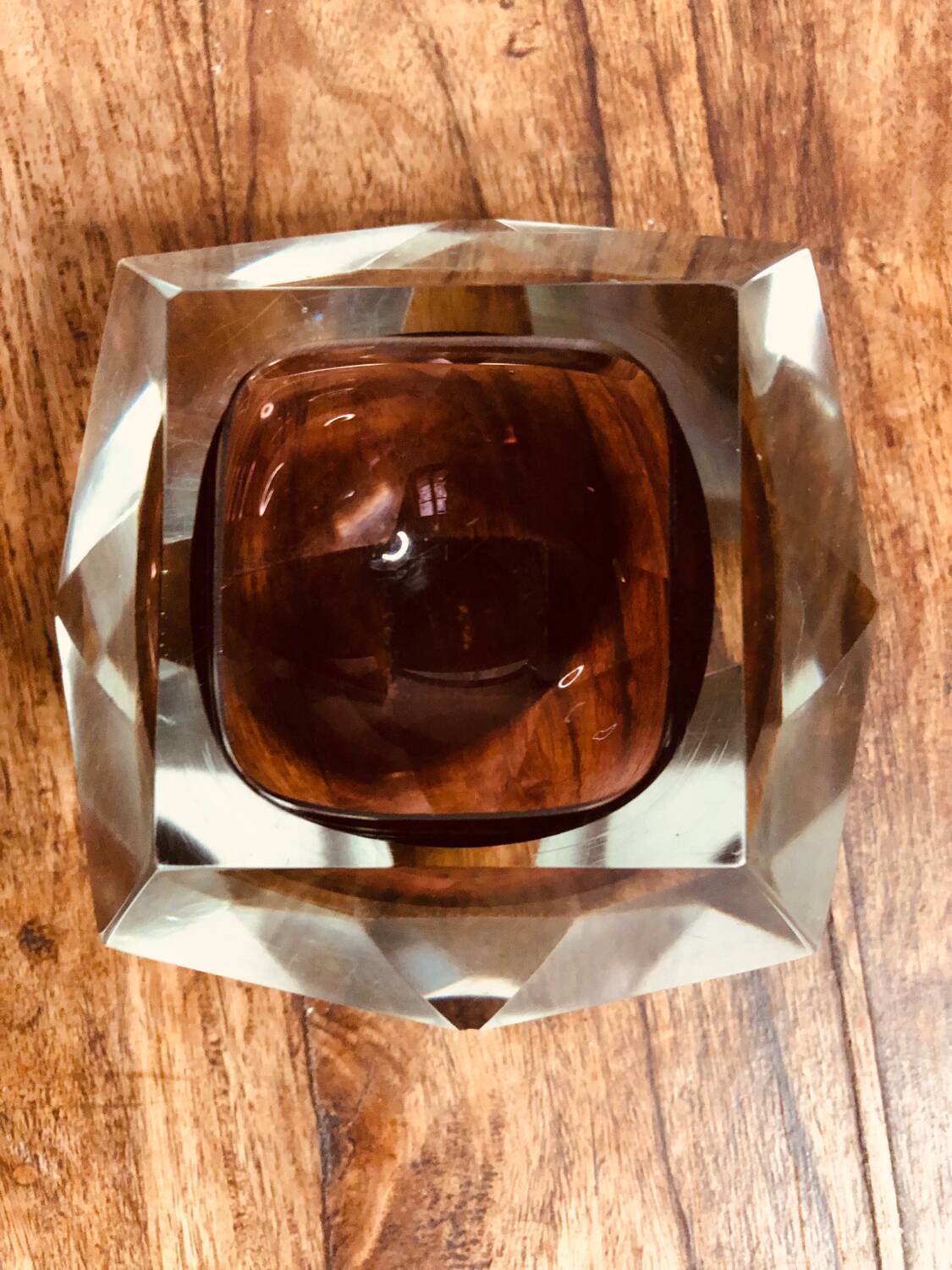 Murano glass ashtray