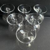 6 Villeroy & Boch cognac glasses stamped