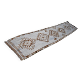 Tapis de couloir turc vintage