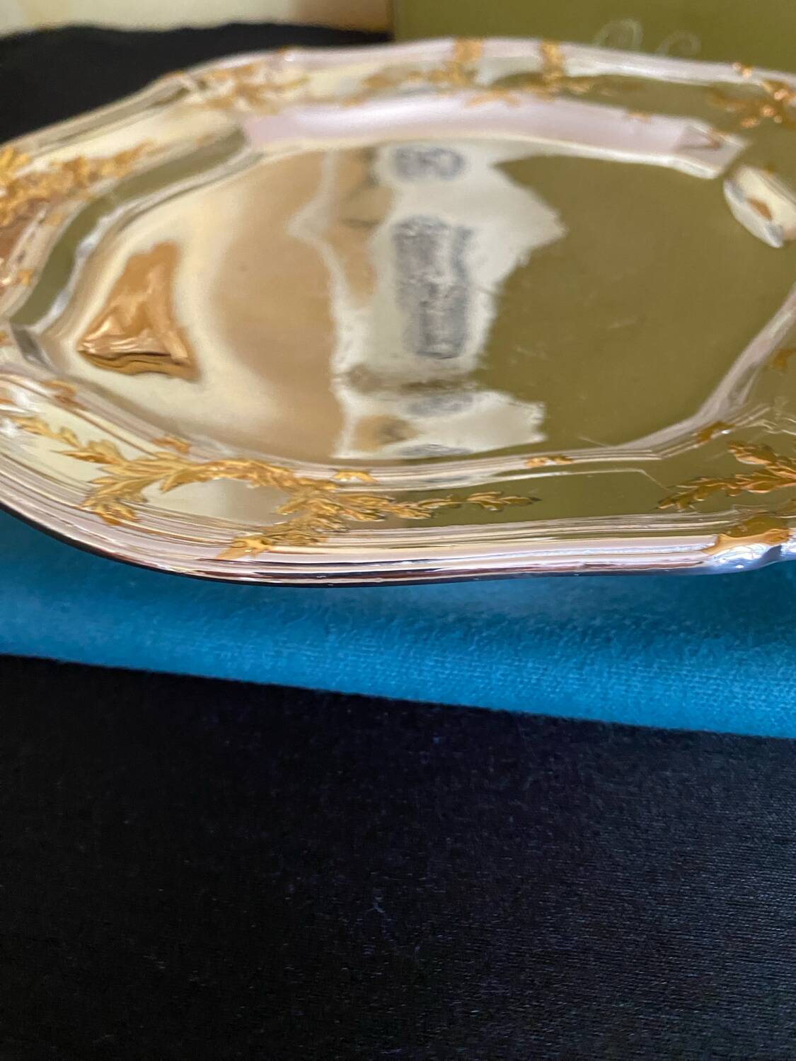 Fruit bowl, Christofle, Rubans style