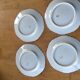 4 Limoges porcelain plates