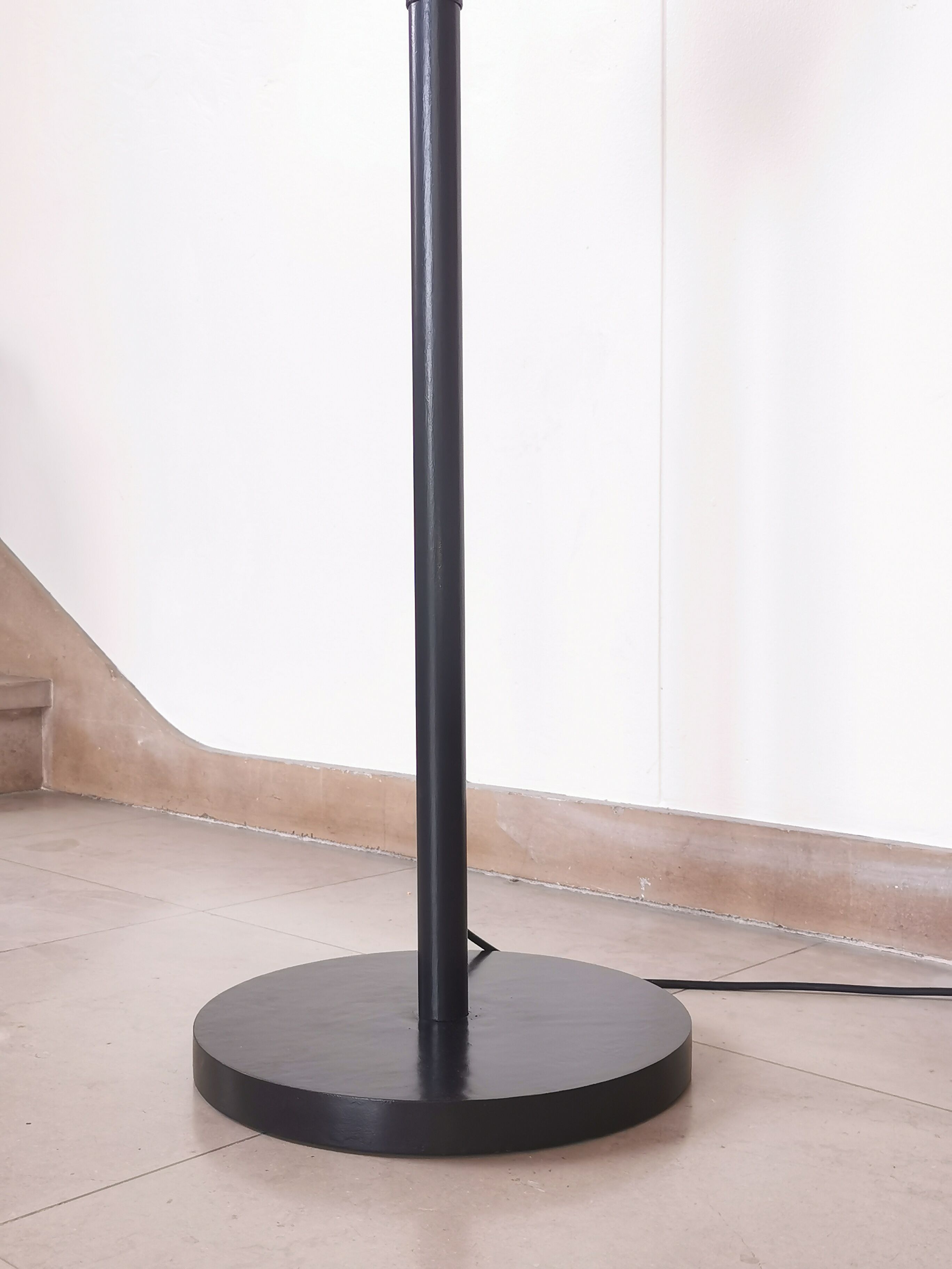 Space age lamp with 4 articulated spots, eyeball, sci-fi, 1970.