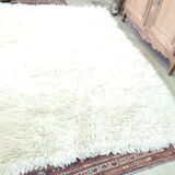 Greek flokati wool rug 1970 - 255x160cm