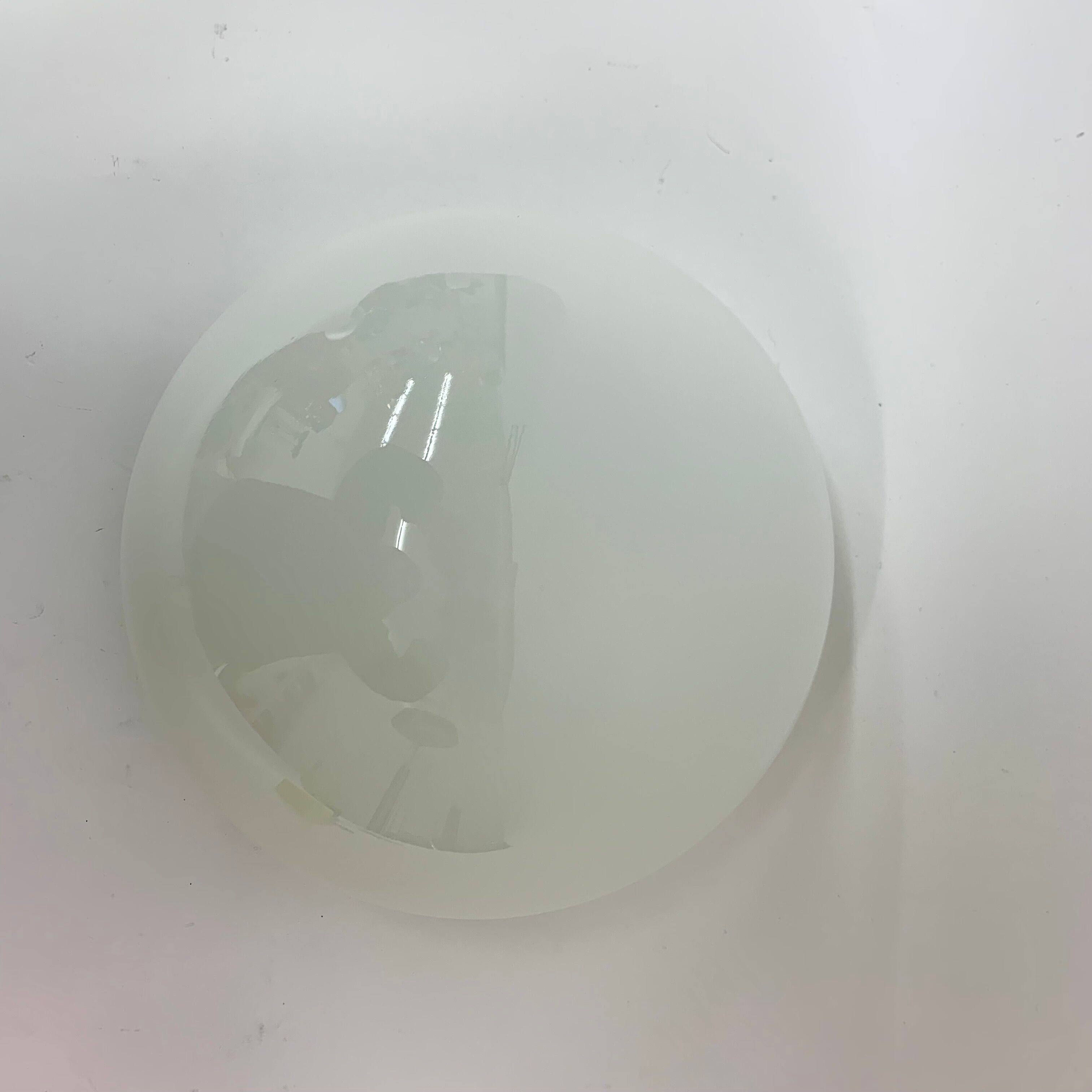 Glass 961 Ceiling or Wall Lamp by Wilhelm Wagenfeld for Lindner, 1950s