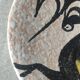 Mural Plate "Fighting Bull" ceramic Pop Art Style (Sanguino)