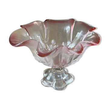 Empty glass cup pocket
