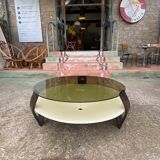 Table basse space âge vers 1970