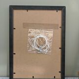 Vintage Framed Street Scene in Oil - 'Off to School'